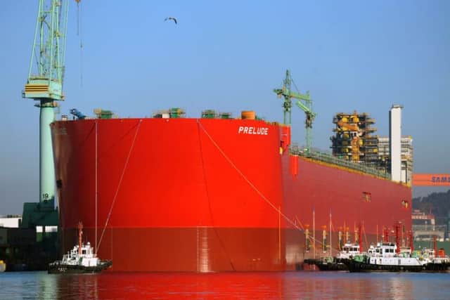 Shell's Prelude will be the largest offshore facility ever built