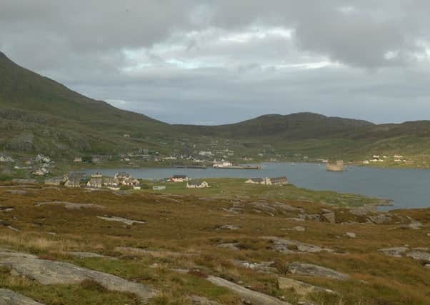 The remote community of Castlebay on the isle of Barra. Picture: TSPL