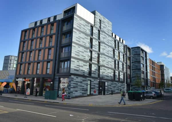 Most first-year students take places in university-owned halls of residence. Picture: Jon Savage