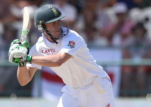 AB de Villiers has thrown down the gaunlet to England. Picture: Getty