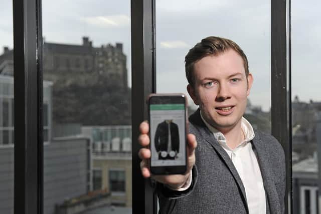 Cally Russell, founder of online shopping app Mallzee, was named in the recent Forbes "30 under 30" list. Picture: Neil Hanna