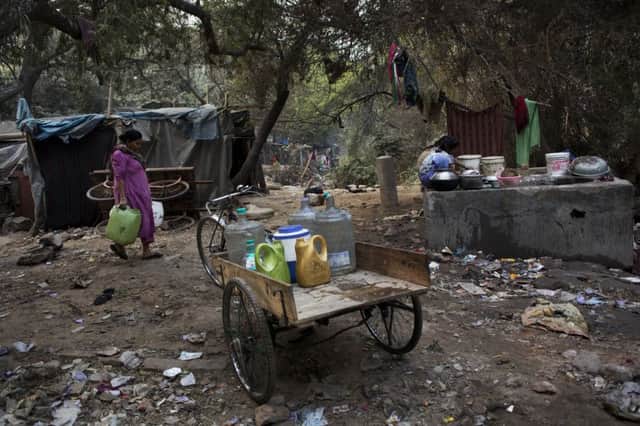 Oxfams new analysis shows that just 62 people now own as much wealth as the poorest half of the worlds population. Picture: AP