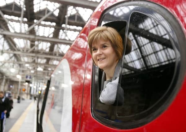 Nicola Sturgeon, the then infrastructure secretary, announced that the Scottish scheme could be completed by 2024. Picture: TSPL