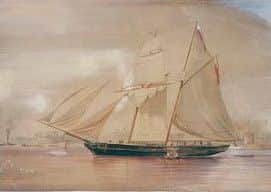 THe Colonist is a typical vessel built by Denny and Rankine. It dates from 1861, more than 20 years after Leven Lass. Few records exist for  Leven Lass as the firm did not start its archives until 1844. The Leven Lass was built in 1839.