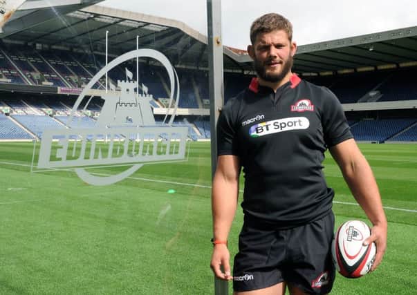 Hooker Ross Ford is back in the Edinburgh side to face Grenoble in France tonight after being sidelined with a rib injury. Picture: Lisa Ferguson