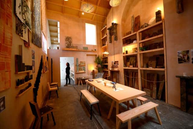 Work by Liverpool-based collective Assemble at the Tramway. Picture: Hemedia
