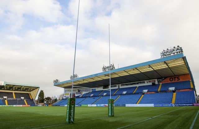Glasgow will play Racing 92 at Rugby Park this evening. Picture: SNS