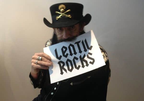Picture: Motorhead's Lemmy supported Lentil Rocks