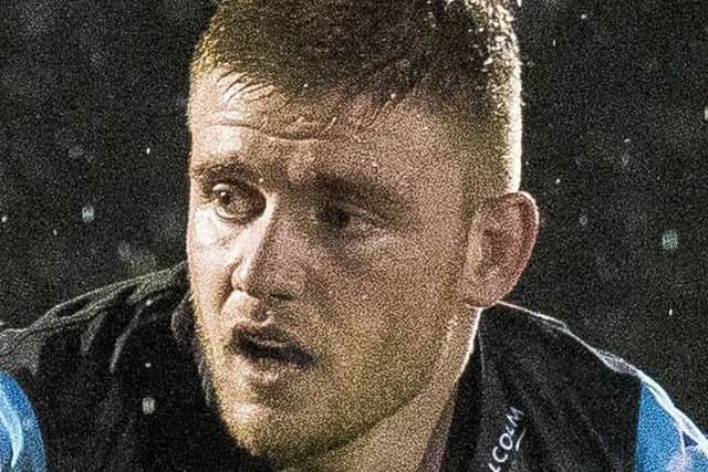 06/03/15 GUINNESS PRO 12
GLASGOW WARRIORS v ZEBRE (25-6)
SCOTSTOUN - GLASGOW
Will Bordill in action for Glasgow Warriors.