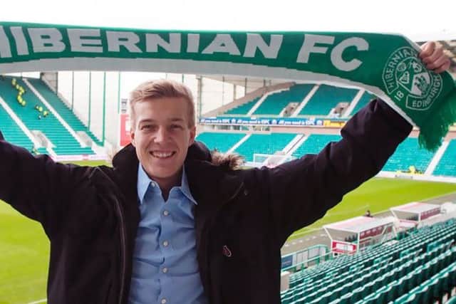 Otso Virtanen has signed a three-and-a-half year deal with Hibernian