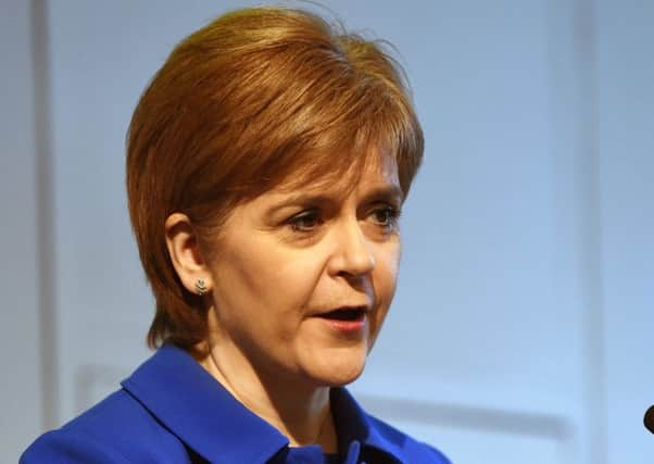 Nicola Sturgeon made the comments on the Andrew Marr Show. File picture: Lisa Ferguson