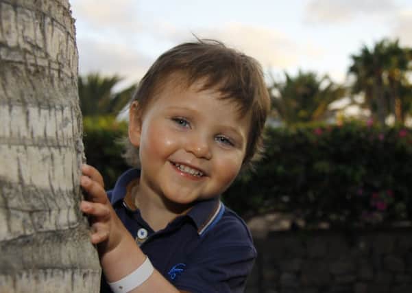 Aidan Linden, was just four when he sadly died after suffering a brain tumour since he was one.