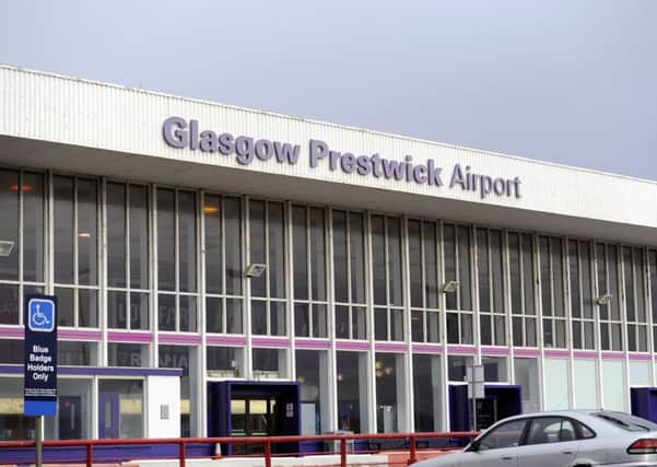 Glasgow Prestwick Airport has seen significant passenger increase numbers over December 2015 Picture: John Devlin