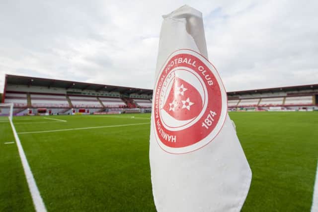 Access denied: Hamilton have said the tie cannot be played at New Douglas Park. Picture: SNS