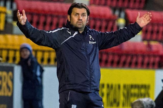 Dundee manager Paul Hartley was furious after TV pundit Pat Nevin criticised his teams defending. Picture: SNS