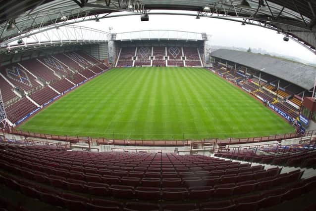 The game is to be held at Hearts' Tynecastle Stadium. Picture: SNS