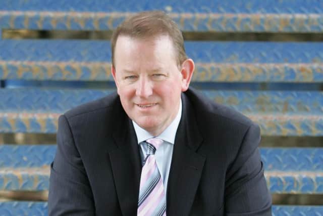 CR Smith executive chairman Gerard Eadie at the firm's Dunfermline headquarters