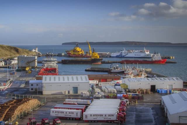 Scrabster Harbour benefited from a rise in oil and gas and renewables activity. Picture: Scrabster Harbour Trust