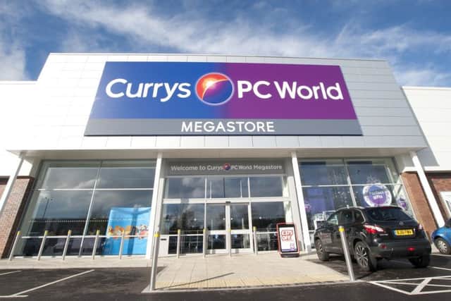 PC World and Currys branches will be relaunched to include Carphone Warehouse