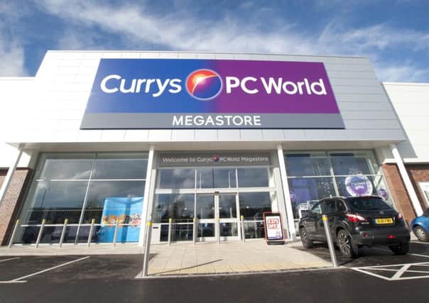 PC World and Currys branches will be relaunched to include Carphone Warehouse