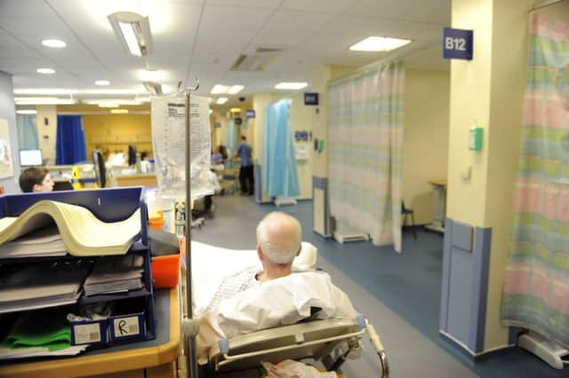 New figures revealed 1,190 well patients were stuck in NHS wards. Picture: Greg Macvean