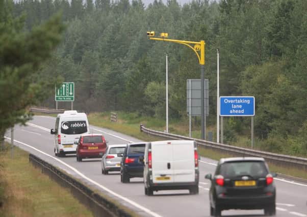 Average speed cameras have helped reduce accidents on the A9 PICTURE: PETER JOLLY