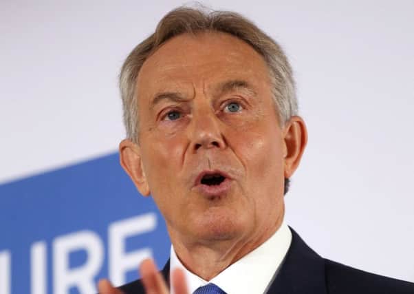 Tony Blair: Highlighted a little-noticed dimension. Picture: PA