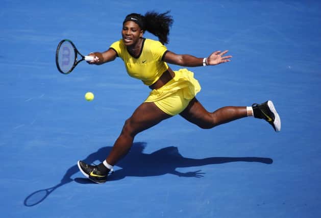 Serena Williams was not at her best but still defeated Maria Sharapova in straight sets. Picture: Vincent Thian/AP