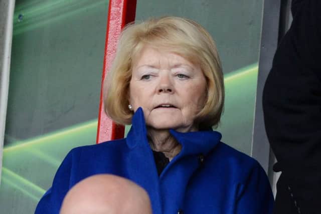 Hearts owner Ann Budge has hit out at unacceptable behaviour. Picture: Gary Hutchison/SNS