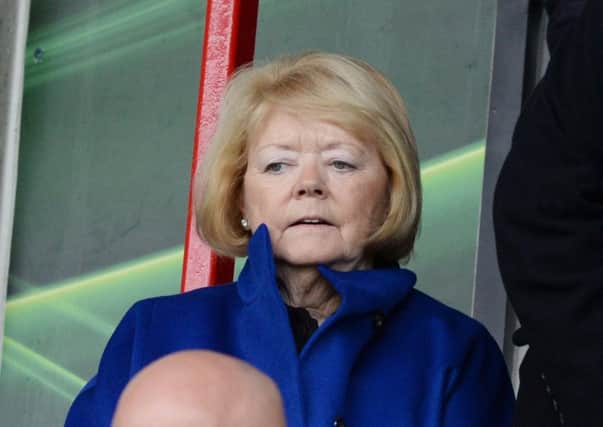 Hearts owner Ann Budge has hit out at unacceptable behaviour. Picture: Gary Hutchison/SNS