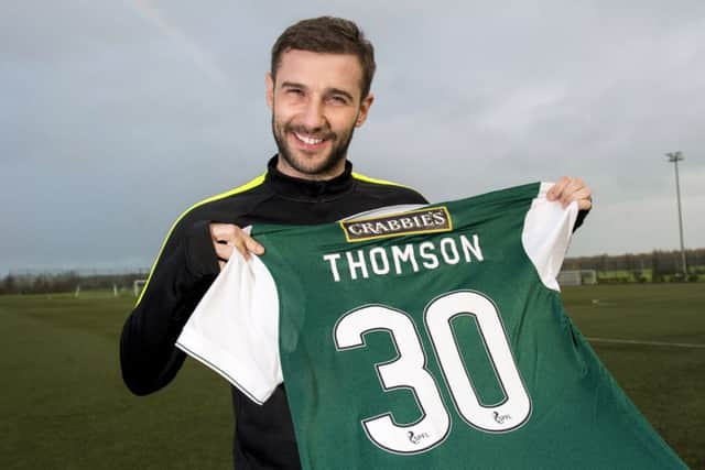 Kevin Thomson has joined Hibs for a third time. Picture: Craig Foy/SNS