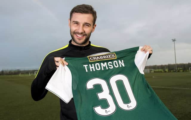 Kevin Thomson has joined Hibs for a third time. Picture: Craig Foy/SNS