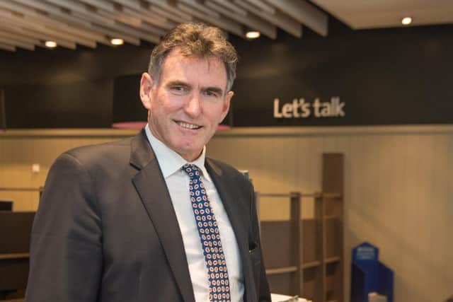 Ross McEwan wants RBS to be a 'stronger, safer bank'. Picture: Phil Wilkinson