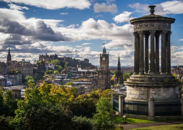 Edinburgh has been named one of the most romatic cities in the world. Picture: Steven Scott Taylor