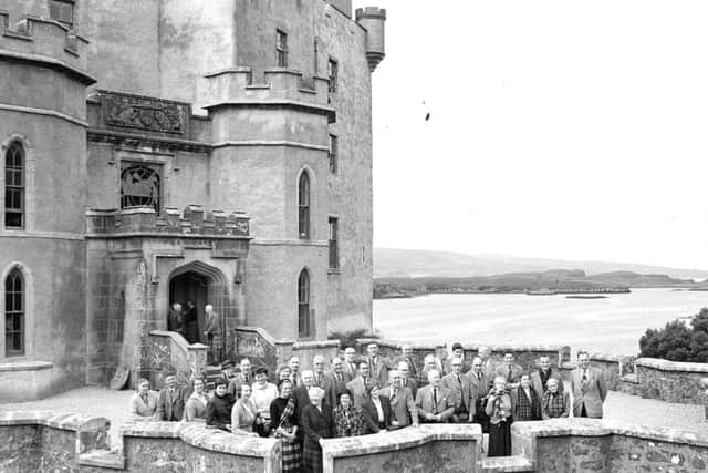MacLeod Parliament at Dunvegan Castle Skye