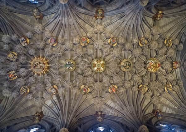 Thistle Chapel ceiling. Picture: Carlos Delgado (cc-by-sa 3.0)