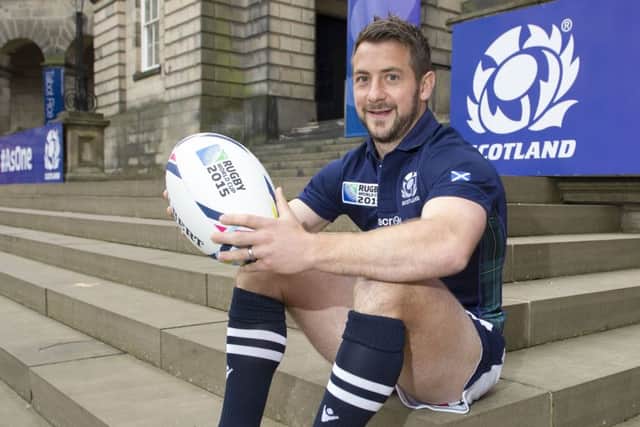 Scotland captain Greig Laidlaw
Picture: Ian Rutherford