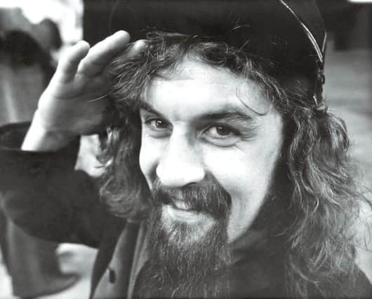Actor and comedian Billy Connolly, pictured in 1978, helped make the Glaswegian accent famous around the world