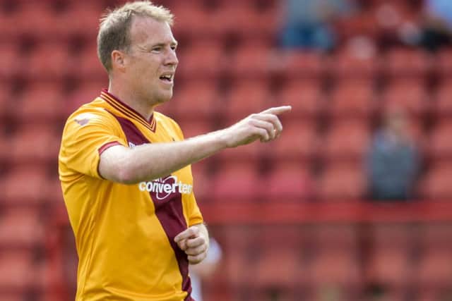Clarkson hasn't featured much since returning to Motherwell in the summer. Picture: SNS