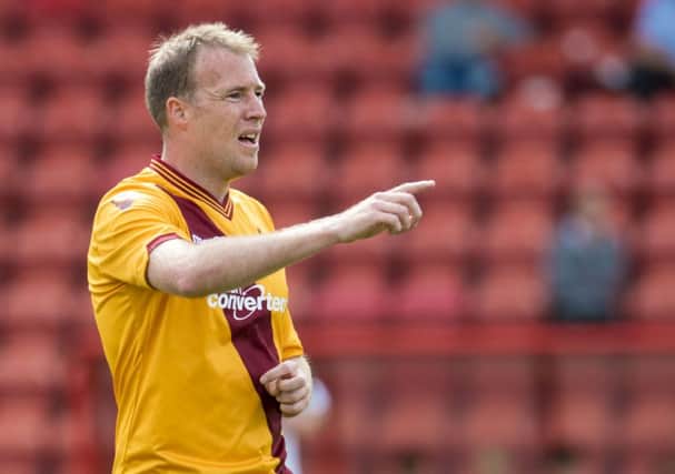 Clarkson hasn't featured much since returning to Motherwell in the summer. Picture: SNS