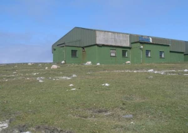 Former MoD Cold War station at Gallan Head