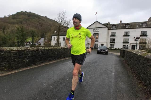 To date, Chris Renton has run over 50 marathons since taking up the pastime in 2008. Image: Martin Campbell