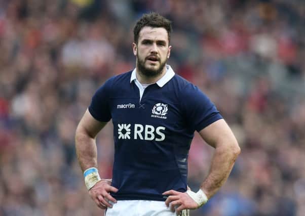 Scotland centre Alex Dunbar is "unlikely" to be fit for the Six Nations opener against England.  Picture: David Rogers/Getty Images