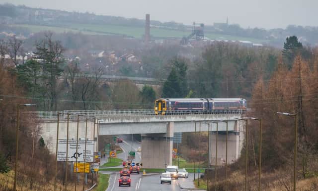 The Borders Railway at Newtongrange. Picture: TSPL