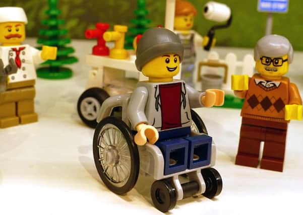 Lego's disabled mini-figure has prompted campaigners to urge other toymakers to follow the Danish firm's example. Picture: PA