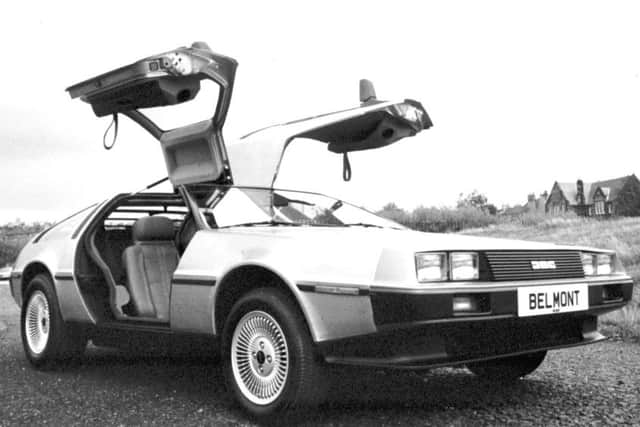 Exterior of the DeLorean taken in 1983. Picture: TSPL