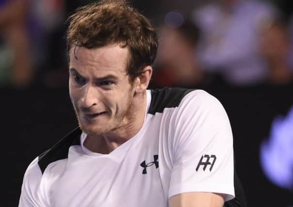 Andy Murray says he started to find his game again in his quarter-final win over David Ferrer. Picture: AFP/Getty