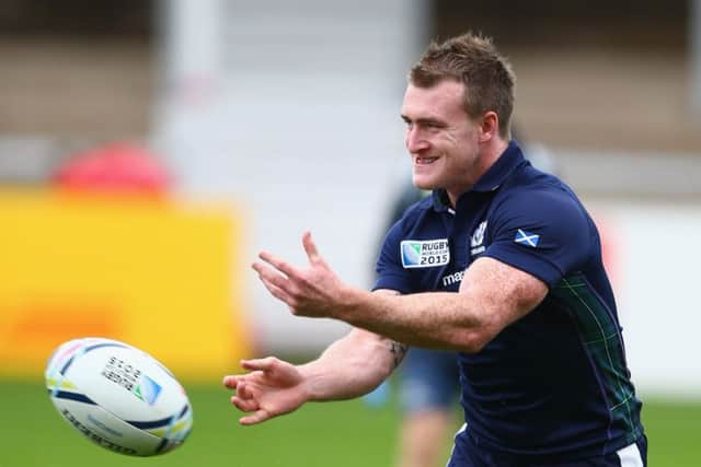 At his best Stuart Hogg is a player who can get the crowd on their feet and make things happen. Picture: Getty