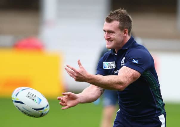 At his best Stuart Hogg is a player who can get the crowd on their feet and make things happen. Picture: Getty
