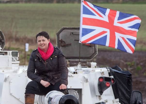Scottish leader Ruth Davidson is being credited with leading a revival, rather than a regrouping of Tory support. Picture: Hemedia